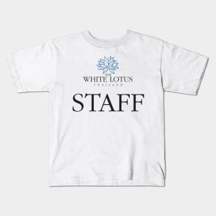 White Lotus Staff Kids T-Shirt